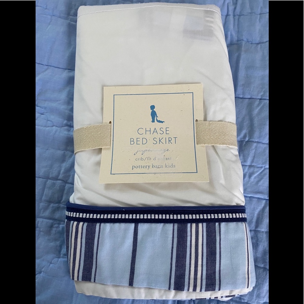 NWT- Pottery Barn Kids- Crib Bed Skirt